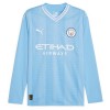 Officiële Voetbalshirt Manchester City Champions of Europe Thuis 2023-24 Lange Mouw - Heren